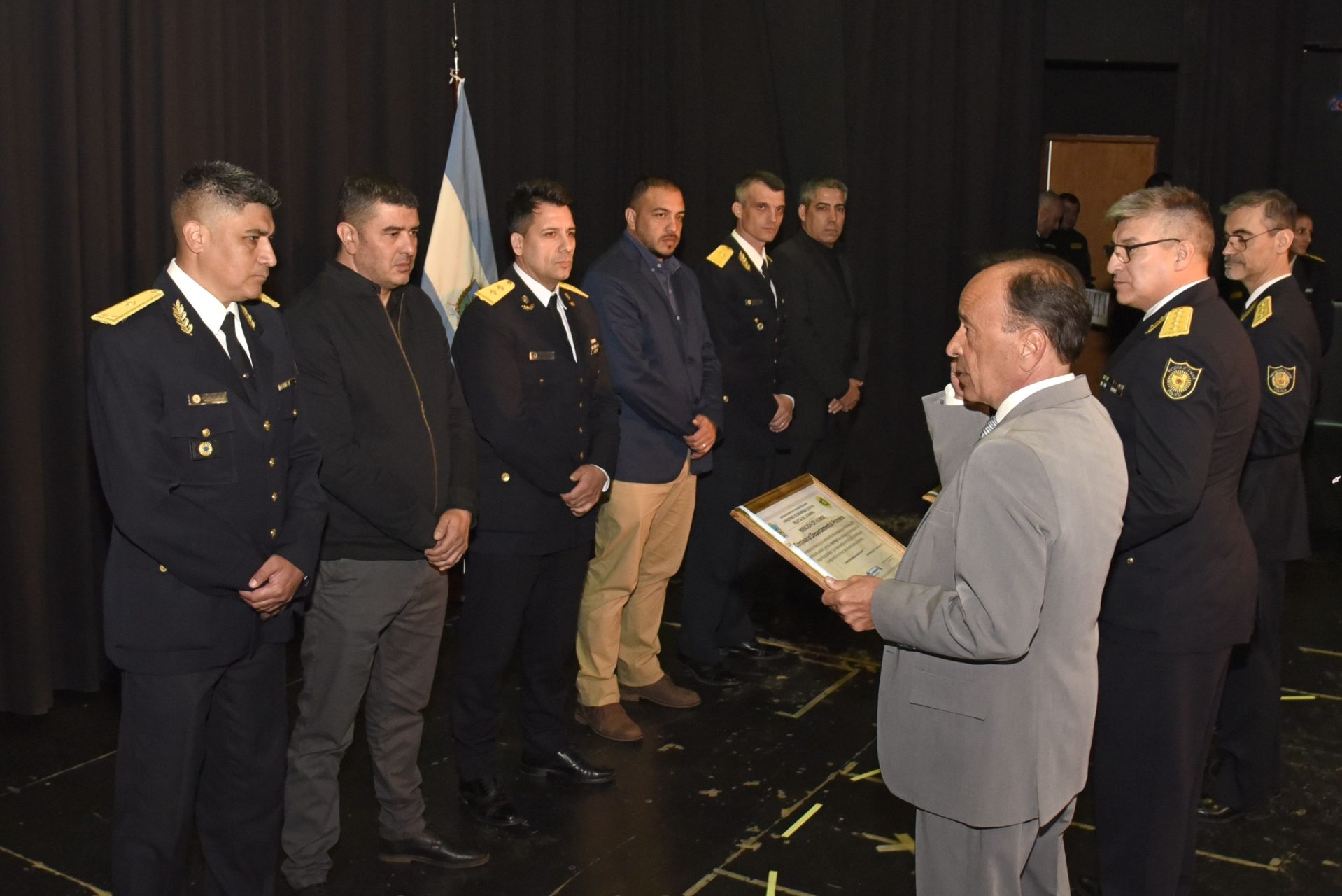 La Policía de La Pampa celebró su 140° aniversario con un reconocimiento al personal destacado