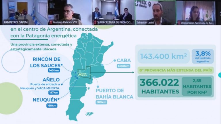 El Gobierno de La Pampa presentó la licitación del área petrolera El Medanito ante diplomáticos para atraer inversiones