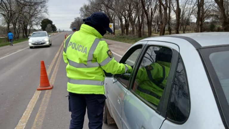 Fin de semana largo: se registraron 15 alcoholemias positivas en operativos viales en la Provincia