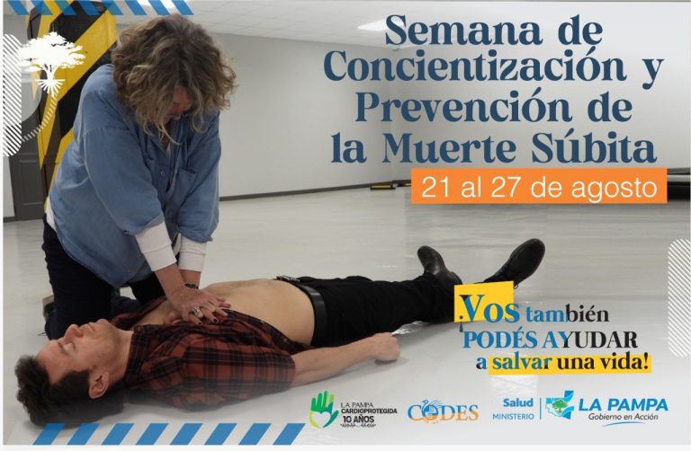La Pampa Cardioprotegida: a diez años de su creación, fortalecen el rol de la comunidad para salvar vidas