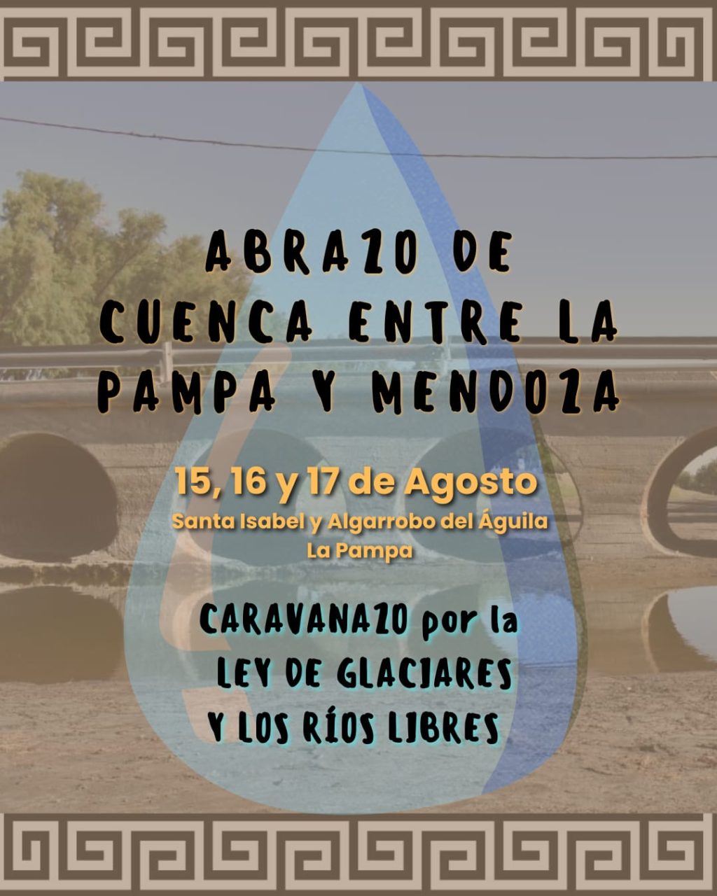 General Pico declaró de interés el encuentro “Abrazo de Cuenca” por la defensa del agua y los territorios
