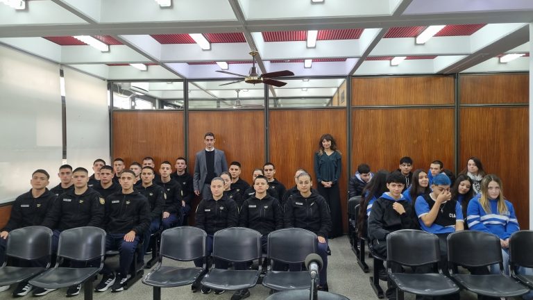 Programa “Educación + Justicia”: estudiantes presenciaron un juicio oral en General Pico