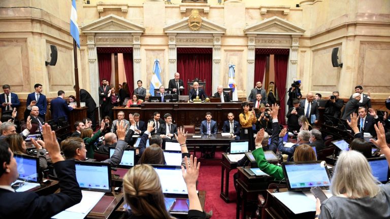 El Senado aprobó la ley de propiedad privada tras una sesión tensa y el retroceso del Gobierno en la reforma del Fuego