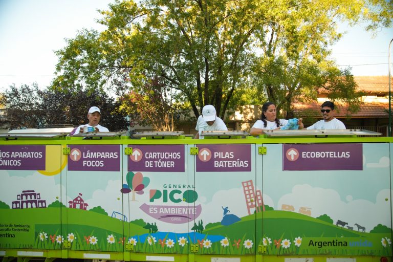 General Pico: El Punto Verde Móvil se instalará este viernes en Barrio Norte para recibir residuos