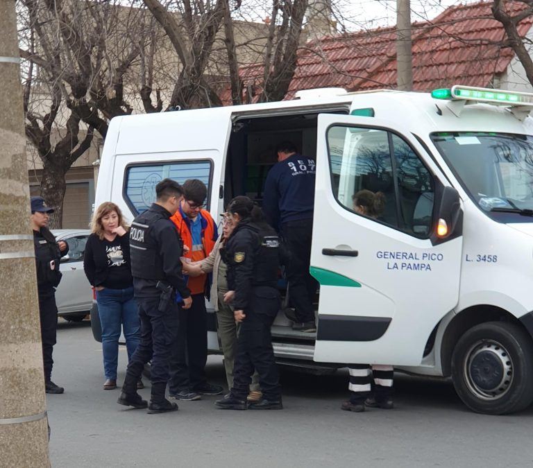 Tres demorados tras el violento robo a una jubilada en pleno centro de General Pico