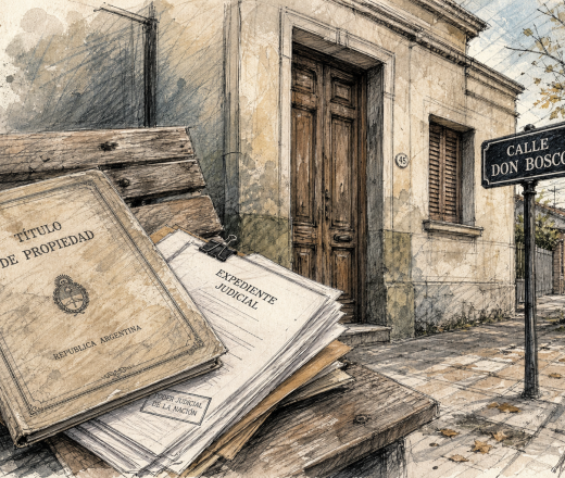 Un cuento de nietas: la Justicia desbarató una venta simulada para quedarse con la casa de la abuela (Imagen ilustrativa IA - infopico.com)