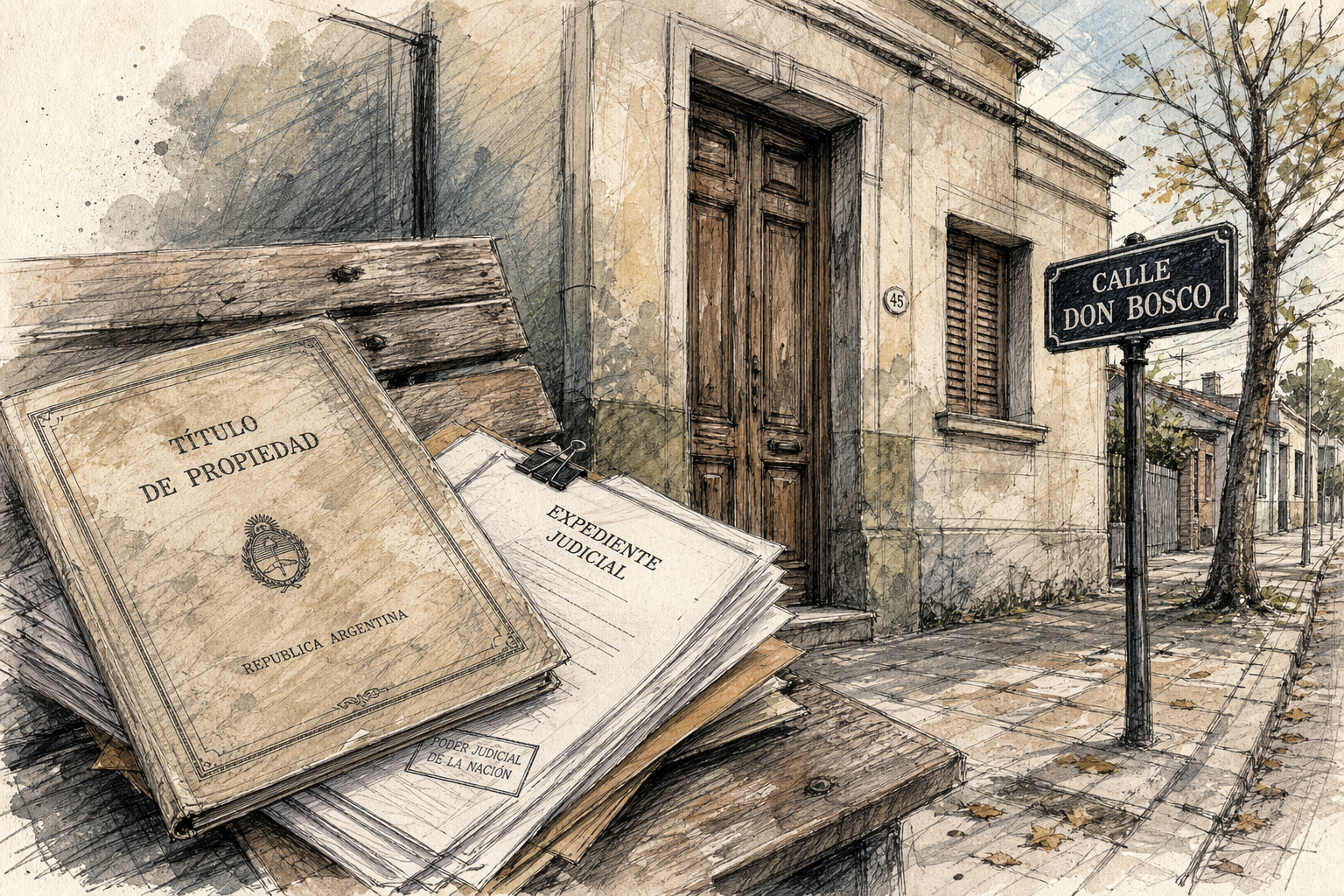 Un cuento de nietas: la Justicia desbarató una venta simulada para quedarse con la casa de la abuela (Imagen ilustrativa IA - infopico.com)