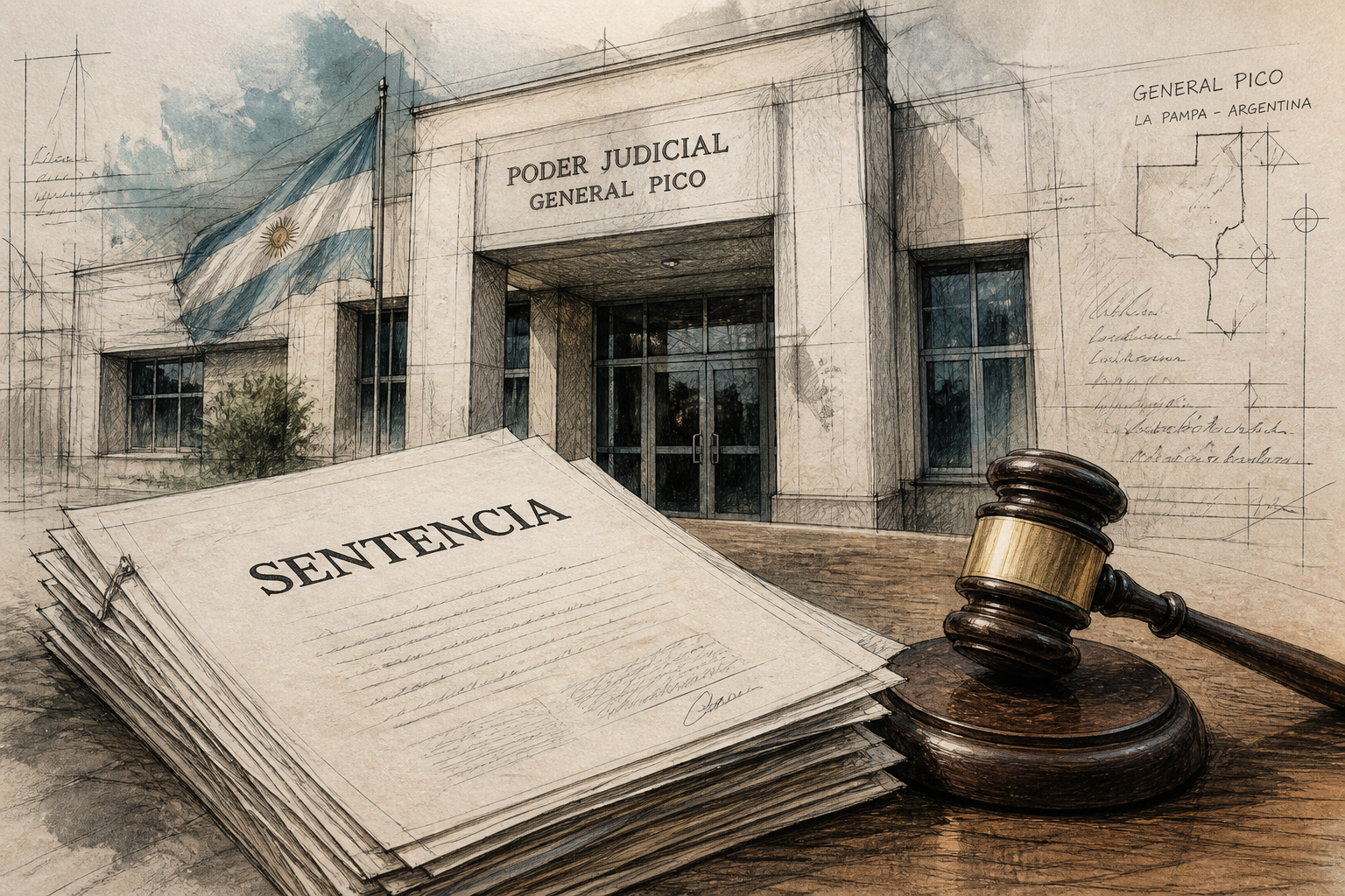 Dijo ser pobre para no pagar la cuota alimentaria de sus nietos, pero la Justicia descubrió que se compró un auto nuevo (Imagen ilustrativa IA - infopico.com)