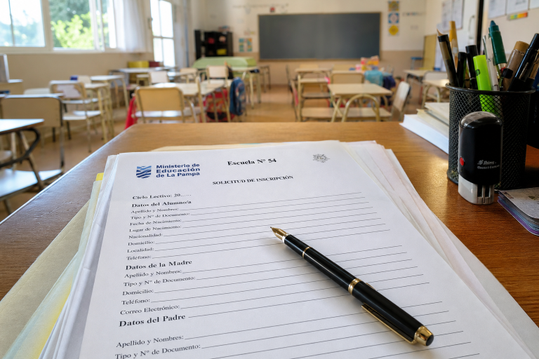 Abren la inscripción para un cargo de Maestro Secretario en una escuela de Trenel