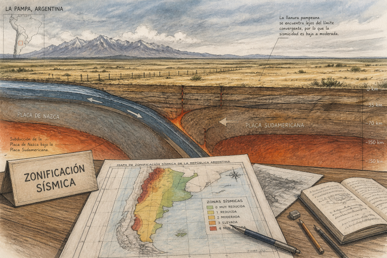 Por qué se sienten temblores en La Pampa si estamos lejos de la cordillera: un geólogo lo explica