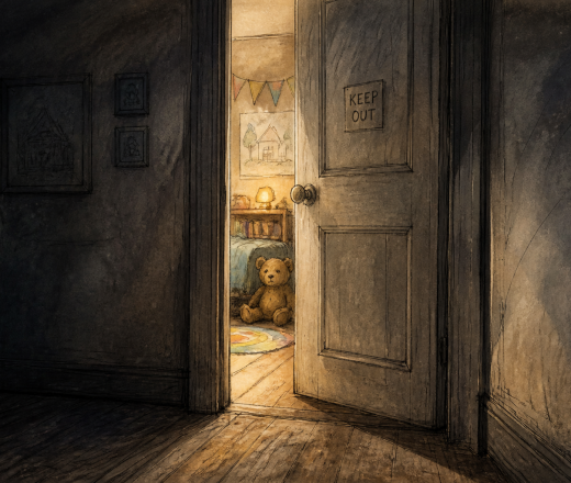 El horror puertas adentro: la deuda de la sociedad con las infancias que expone la Justicia piquense (Imagen ilustrativa IA - infopico.com)