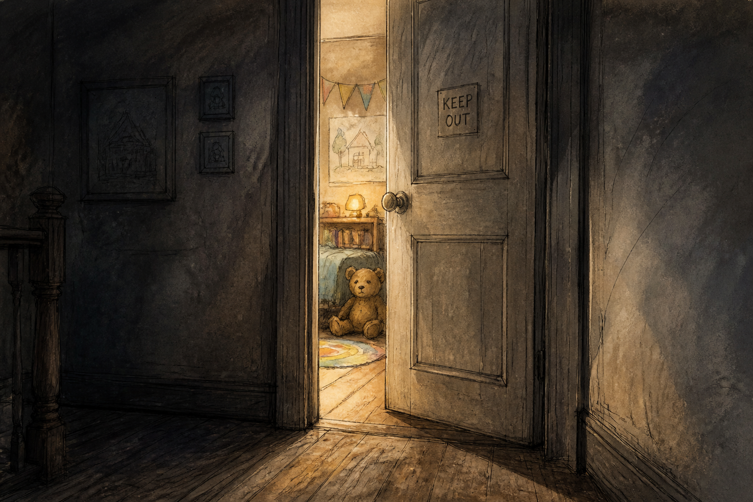 El horror puertas adentro: la deuda de la sociedad con las infancias que expone la Justicia piquense (Imagen ilustrativa IA - infopico.com)