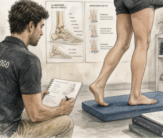 Macota Espada: «El pie es una pieza clave de nuestra estructura corporal y lo tenemos muy negado» (Imagen ilustrativa IA - infopico.com)