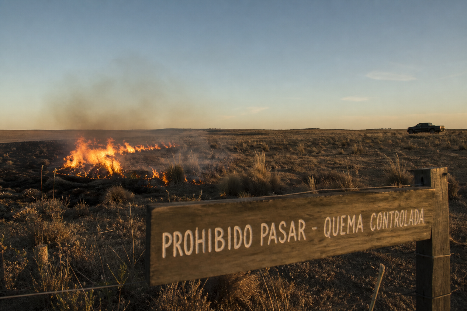Quemas controladas: extienden la temporada para bosque y monte pero se mantienen los plazos para pastizales (Imagen ilustrativa IA - infopico.com)