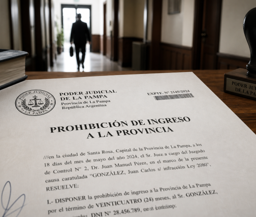 Condenaron a un mendocino por millonarios "cuentos del tío" en Santa Rosa: no podrá entrar a La Pampa por tres años (Imagen ilustrativa IA - infopico.com)