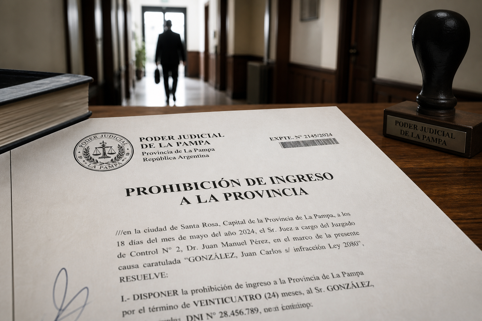 Condenaron a un mendocino por millonarios "cuentos del tío" en Santa Rosa: no podrá entrar a La Pampa por tres años (Imagen ilustrativa IA - infopico.com)