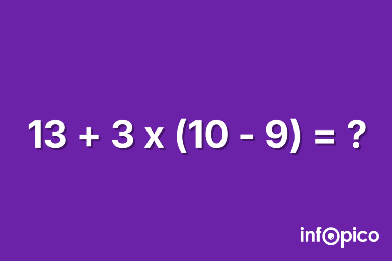 Reto del día: resuelve este reto matemático en 6 segundos