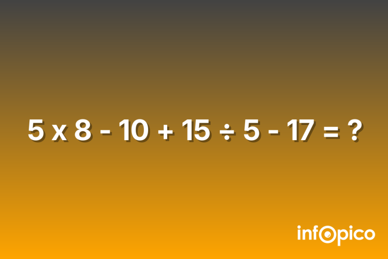 Reto del día: ¿te animás a resolver este cálculo sin calculadora?