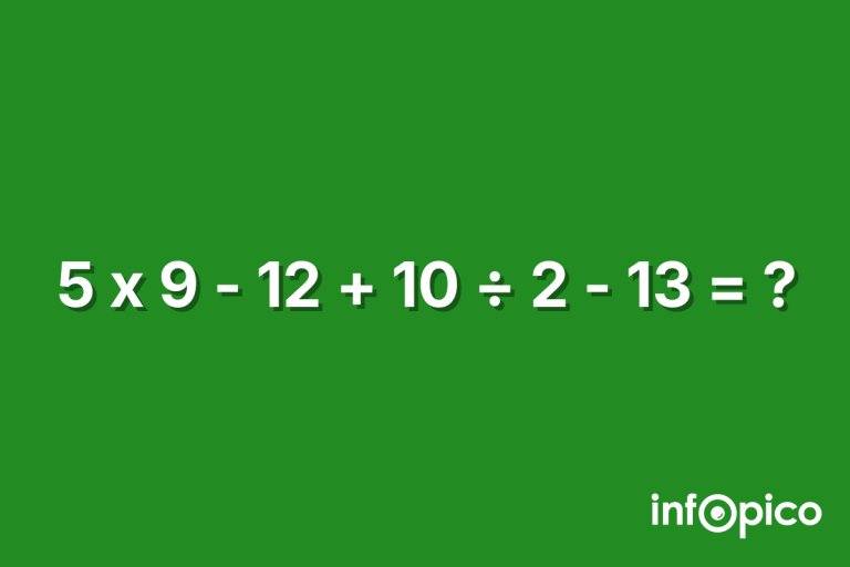 Reto del día: ¡a ver quién saca el resultado correcto en 7 segundos!
