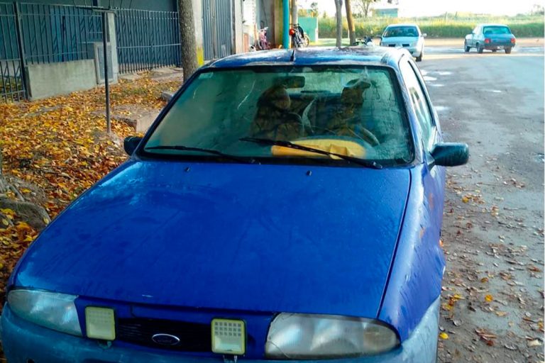 Recuperaron en Trebolares un auto robado y detuvieron a dos sospechosos en General Pico