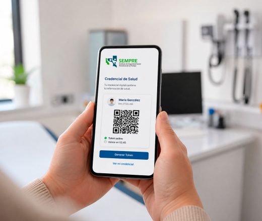 SEMPRE lanzará una aplicación con credencial virtual y token que reemplazará la tarjeta plástica (Imagen ilustrativa IA - infopico.com)