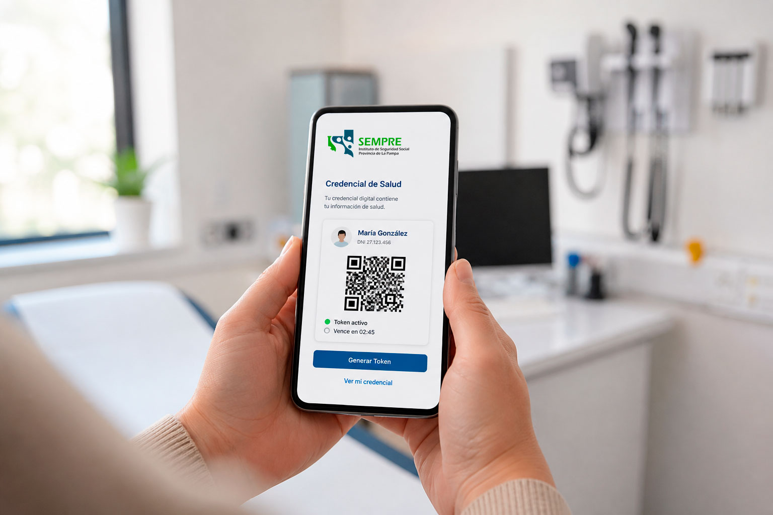 SEMPRE lanzará una aplicación con credencial virtual y token que reemplazará la tarjeta plástica (Imagen ilustrativa IA - infopico.com)
