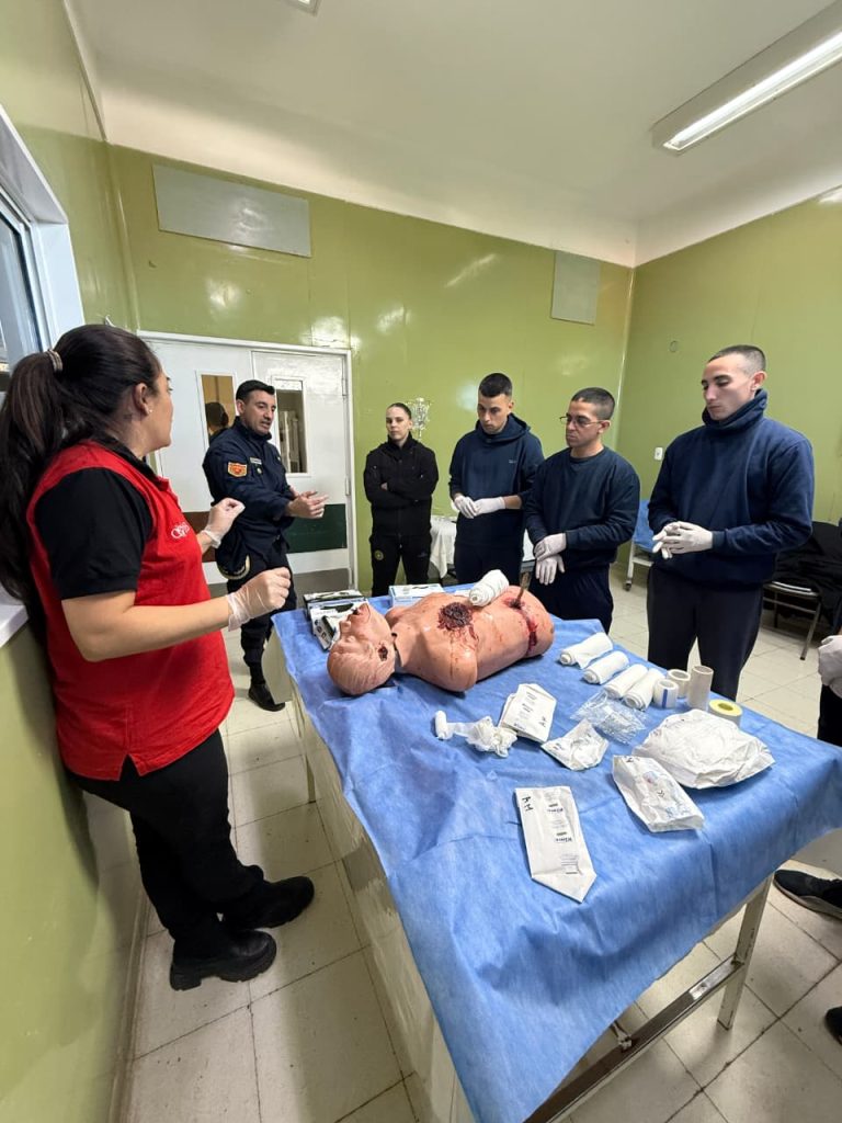 Capacitación de vanguardia: futuros policías de La Pampa se entrenan en emergencias en un centro de simulación