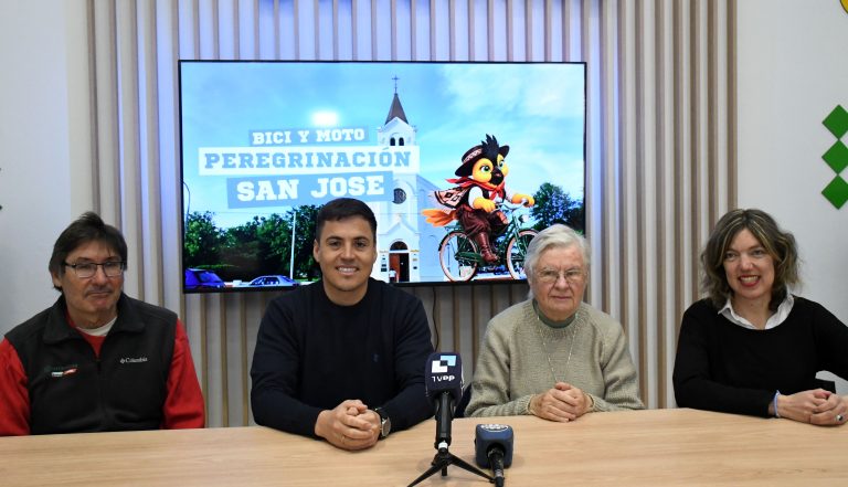 Presentaron la 14ª edición de la Bicimoto Peregrinación al Santuario de Colonia San José