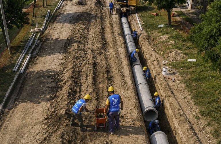 Desagües pluviales del oeste de General Pico: la obra ya está en ejecución y demandará 18 meses