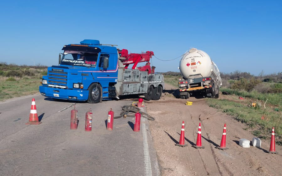 Operativo en la Ruta Nacional 143