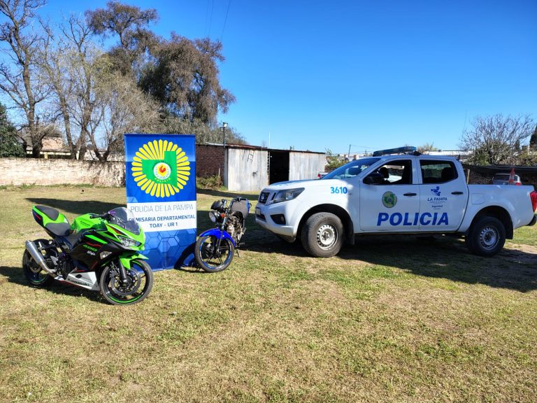 Investigaciones por picadas ilegales en Toay culminaron con allanamientos y el secuestro de motocicletas