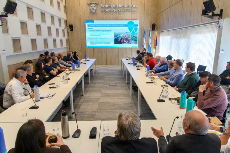 El Niño: Ziliotto coordinó un plan preventivo con intendentes de 17 localidades y el sector agropecuario