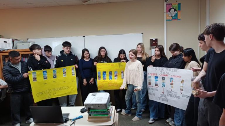 La Pampa: Buscan orientar el futuro laboral de los jóvenes con talleres sobre la matriz productiva