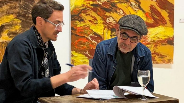 El artista Salazar Luna formalizó la donación de 15 obras al Museo Provincial de Artes