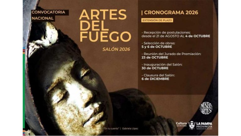 Salón de Artes Visuales: extendieron hasta el 4 de octubre la convocatoria de Artes del Fuego