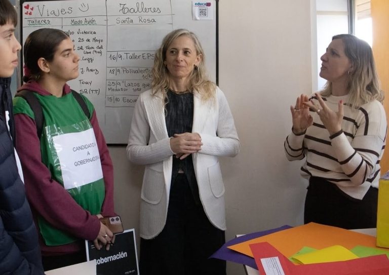 Una alumna de Trenel fue elegida gobernadora en una edición histórica de Aprender a Gobernar