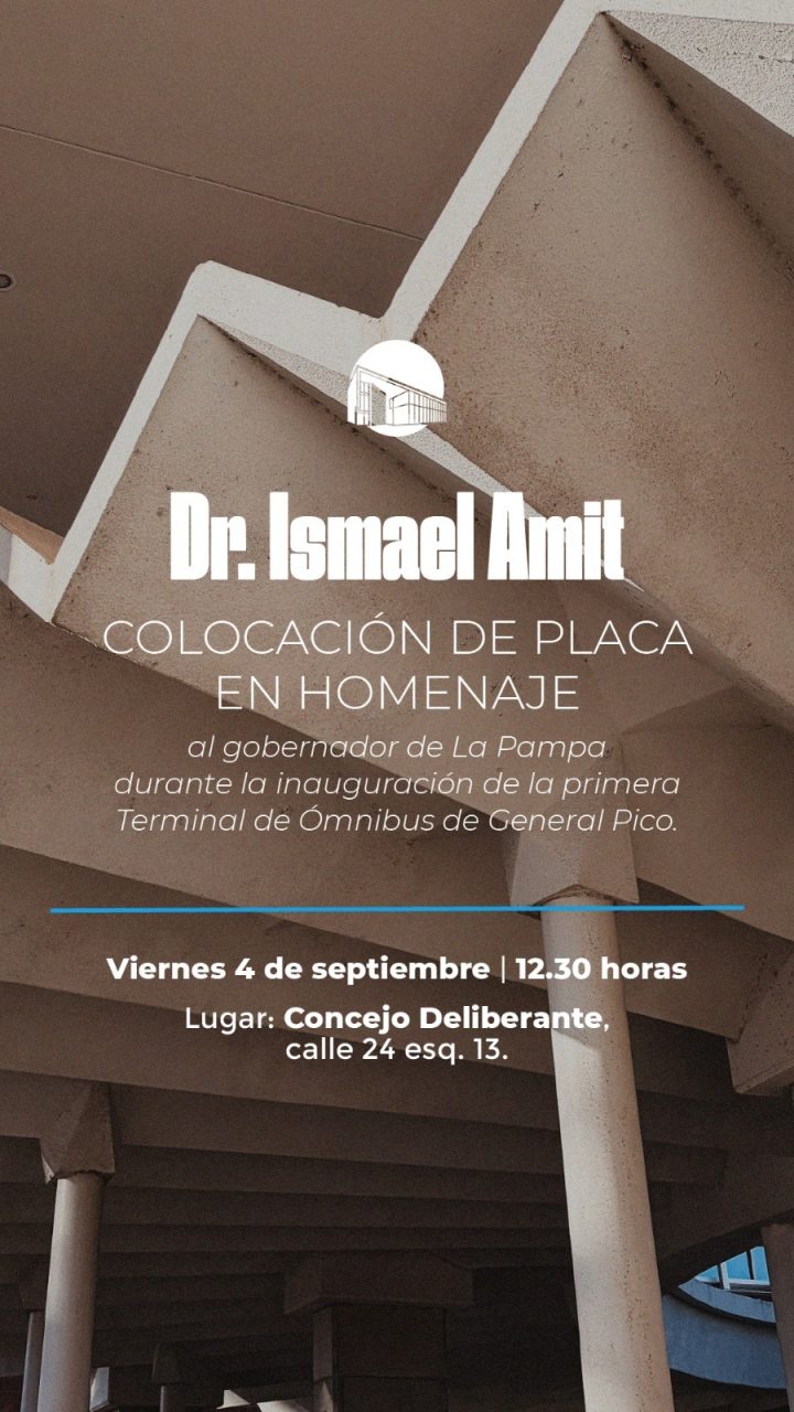 Descubrieron una placa en el Concejo Deliberante de General Pico