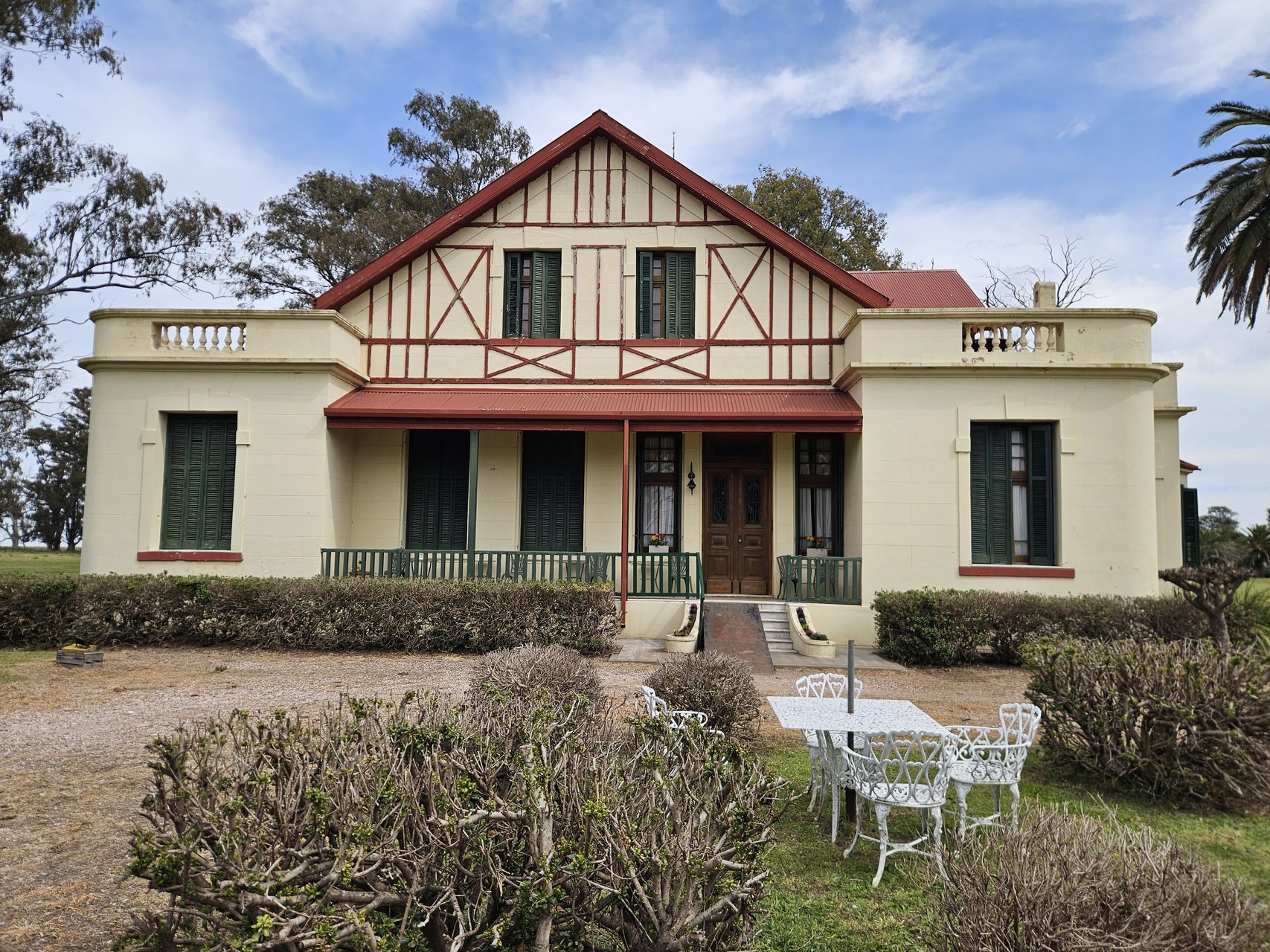 La fachada de La Pampeana, construida en 1904