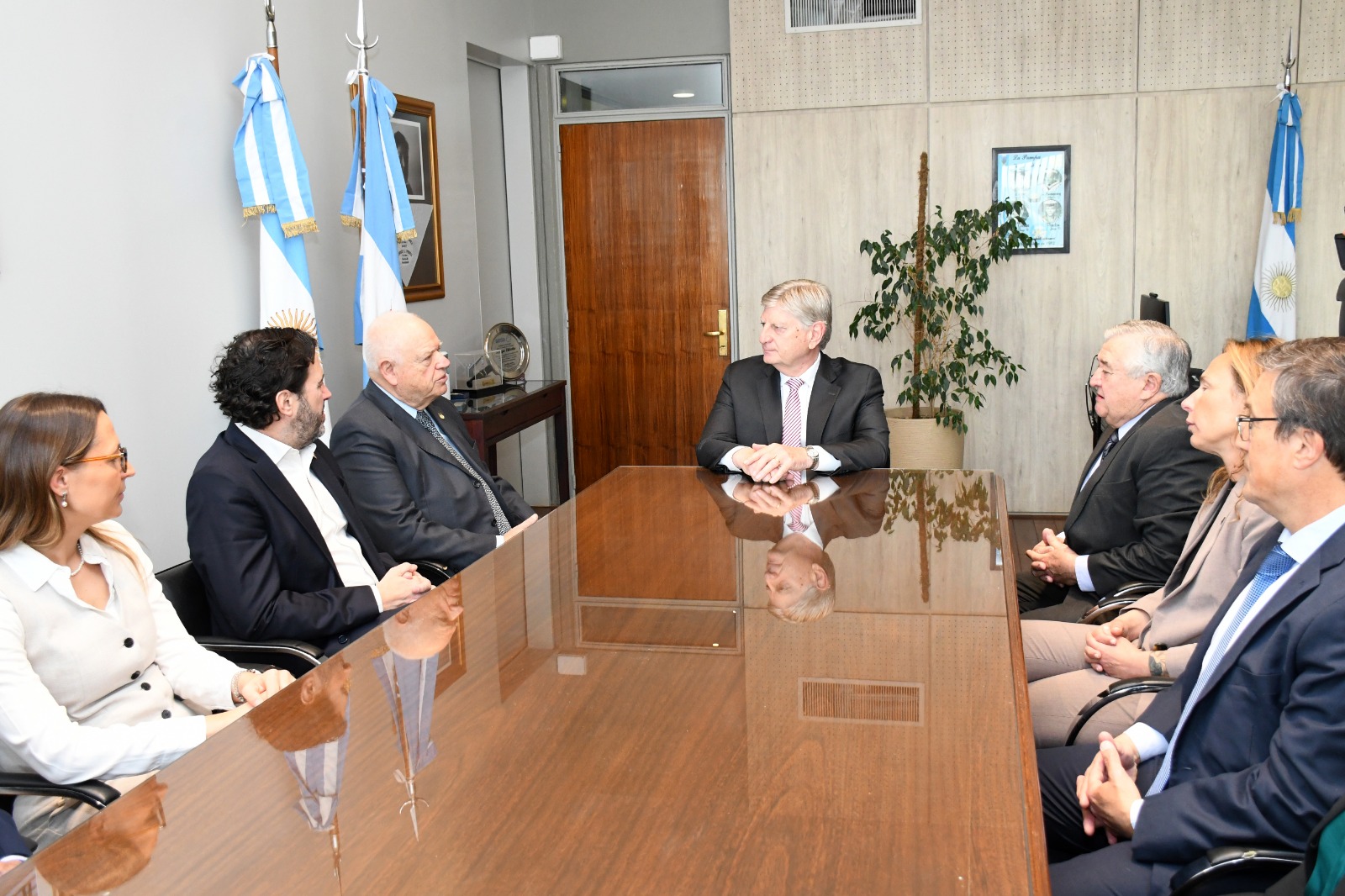 Pérez Manrique en Casa de Gobierno
