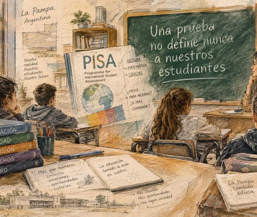 «Una prueba no define nunca a nuestros estudiantes»: la mirada de La Pampa sobre los resultados PISA (Imagen ilustrativa IA - infopico.com)