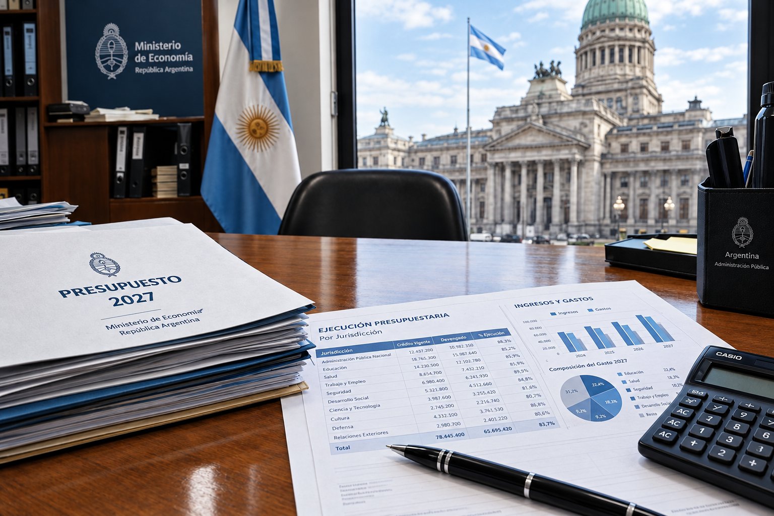 Epstein cuestionó las metas del Presupuesto 2027: «No suena sensato imaginar una inflación del 18% en un año electoral» (Imagen ilustrativa IA - infopico.com)