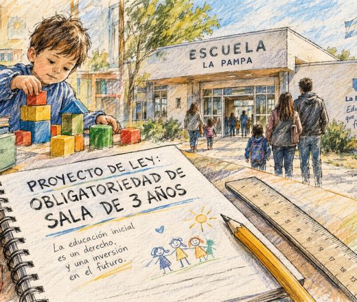 Sala de 3 obligatoria en La Pampa: «hoy tenemos un 75% de cobertura y queremos llegar al 100%» (Imagen ilustrativa IA - infopico.com)