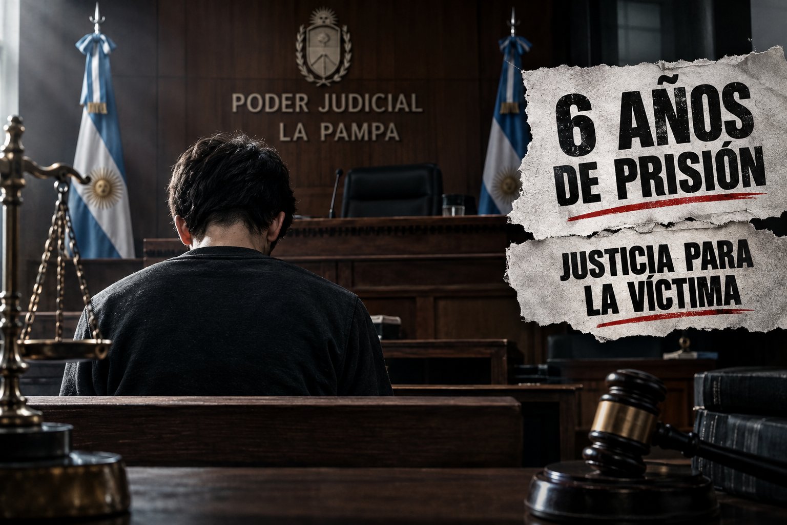 Festejo trágico: confirman 6 años de prisión para un joven que violó a su amiga en una fiesta de UPD (Imagen ilustrativa IA - infopico.com)