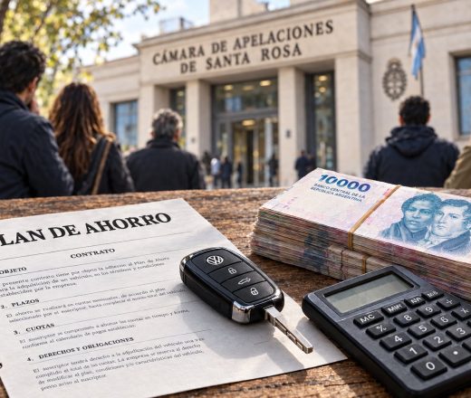 Nuevo revés para Volkswagen: la Justicia pampeana ratifica embargo millonario por los planes de ahorro (Imagen ilustrativa IA - infopico.com)
