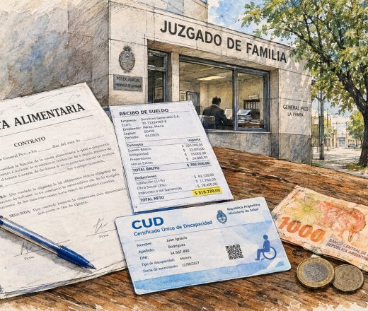 Revés judicial para un padre: deberá mantener la cuota alimentaria del 20% a su hija con esquizofrenia (Imagen ilustrativa IA - infopico.com)