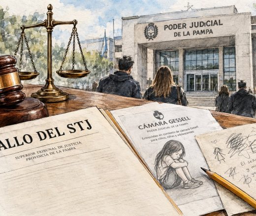 Revés judicial para un abusador: el STJ anuló su absolución y validó la Cámara Gesell de la víctima (Imagen ilustrativa IA - infopico.com)