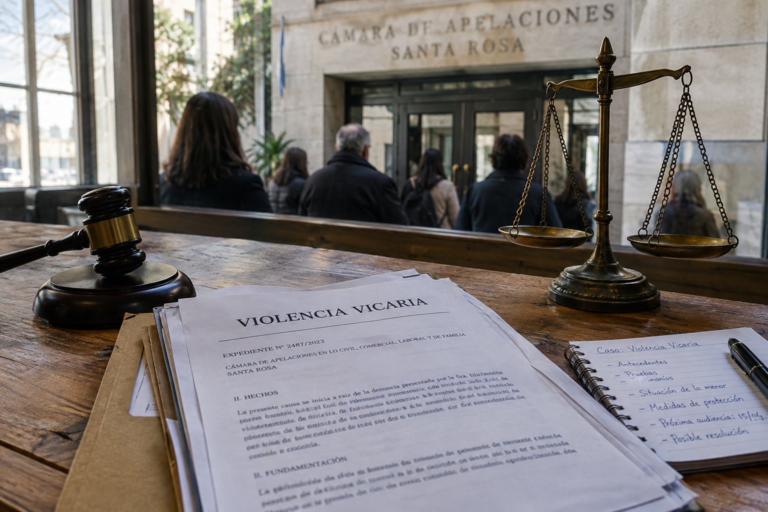 Violencia vicaria en La Pampa: Revés judicial para un padre que aisló a su hija para lastimar a la madre (Imagen ilustrativa IA - infopico.com)