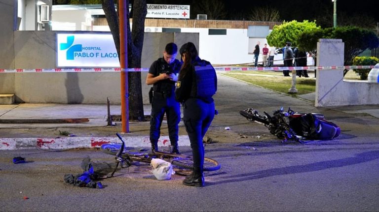 Conmoción en Eduardo Castex: murió el joven motociclista de 17 años que choco con una bicicleta