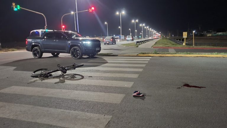 Falleció el ciclista de 72 años accidentado en Ruta Provincial 1 y calle 108