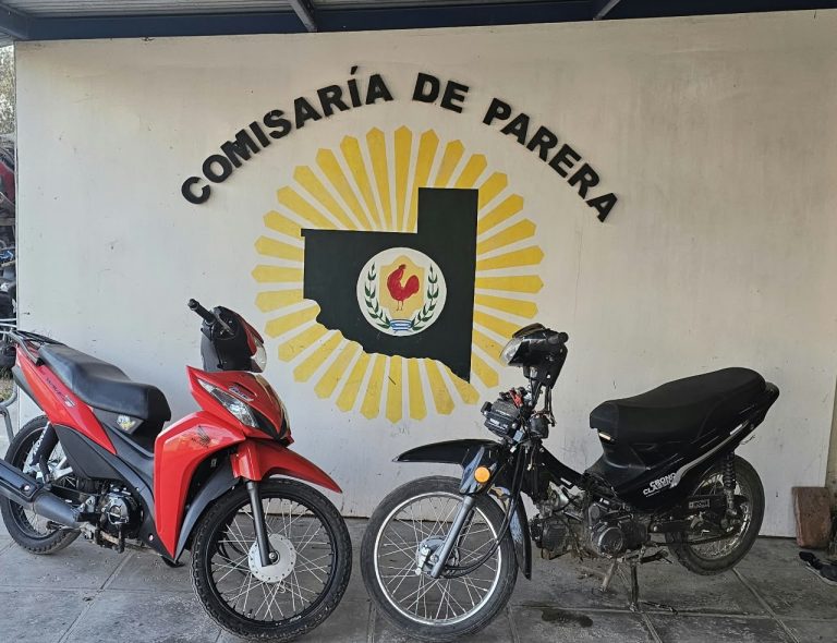Dos detenidos en Parera por abigeato: secuestraron las motos utilizadas para el robo de ovejas